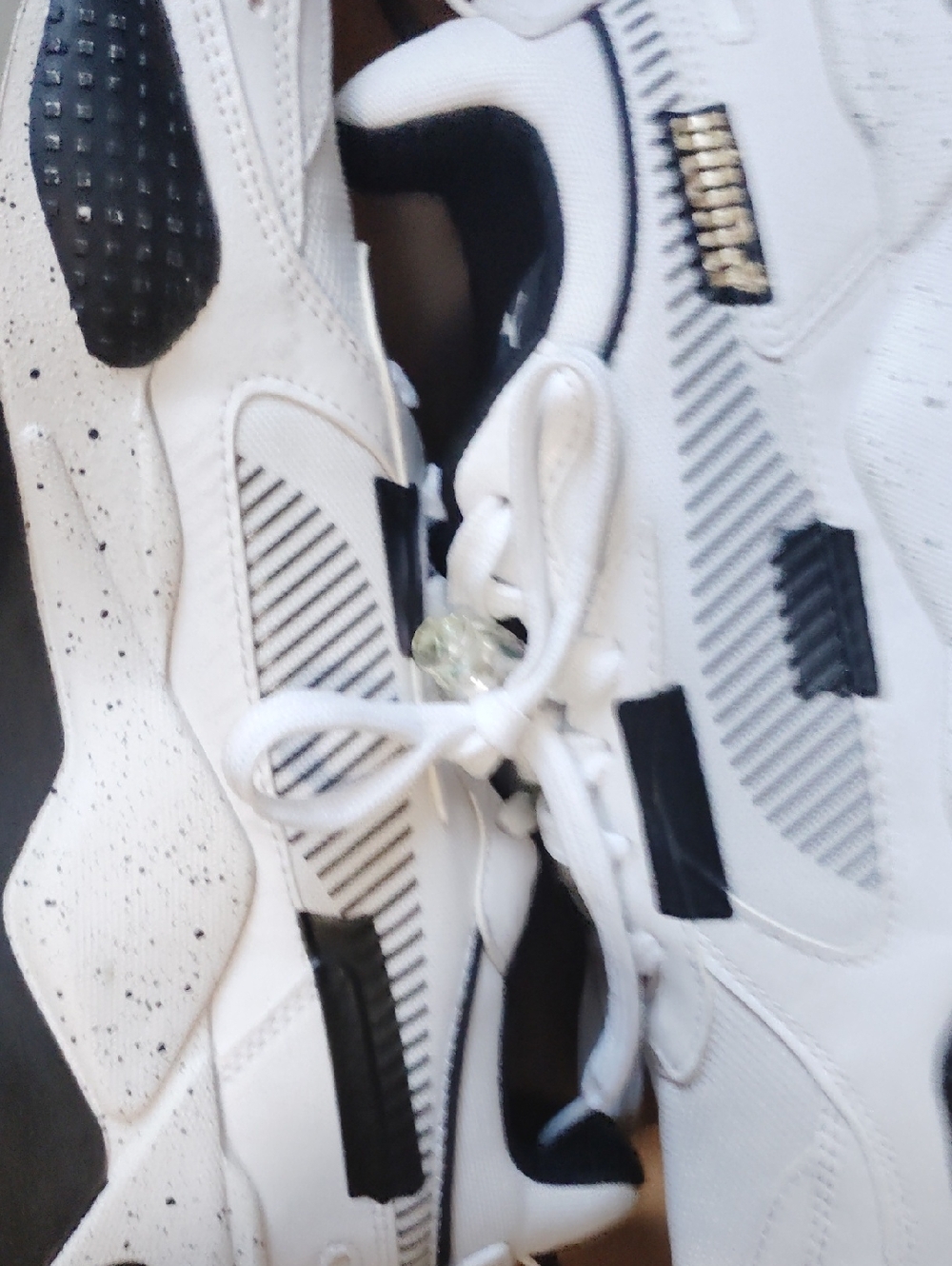 Puma Green and White Branded Shoe Box